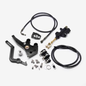 Full-E Charged Rear Aluminium Brake Pedal Black